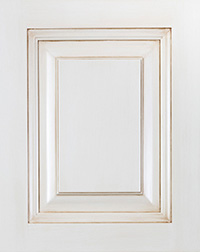 White Raised Panel Cabinet Door