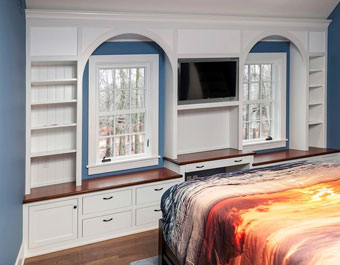 Bedroom Built-In Cabinets